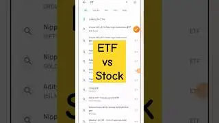 ETF vs Stock kya kharide