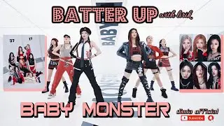 BABYMONSTER BATTER UP Easy Lyrics #trending #babymonsterdebut #babymonster #batter_up