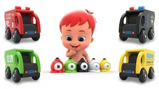 Little Baby Fun Play Learning Street Vehicles Names and Sounds