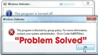 How to Solve This Program is Blocked by Group Policy in Windows7/8/10