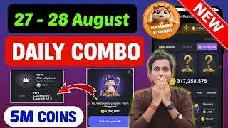 28 August Daily Combo & Daily Cipher & Mini Game | Hamster Kombat Daily Combo & Mini Game 28 August