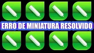 COMO RESOLVER O ERRO DE MINIATURA DO CORELDRAW