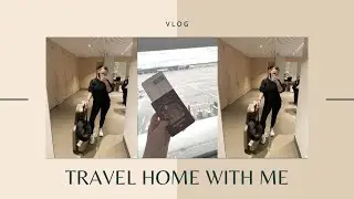 TRAVELLING DURING COVID - RETURNING HOME FROM THE US TO THE UK (VLOG) | Lucy Love