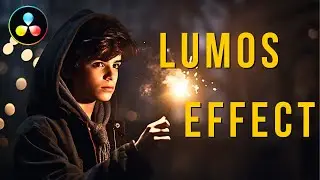 Recreating the Harry Potter Lumos Effect: Davinci Resolve VFX Tutorial