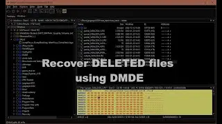 Making DMDE look for deleted files (NTFS)