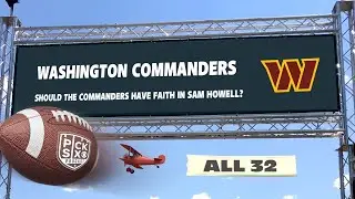 All 32 - Washington Commanders Early 2023 Preview & Odds: Sam Howells Job to Lose & New Ownership👀