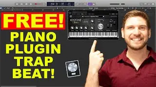 LOGIC PRO X FREE PLUGINS! MAKING A TRAP BEAT WITH FREE PIANO PLUGINS IN LOGIC PRO X (KEYZONE CLASSIC