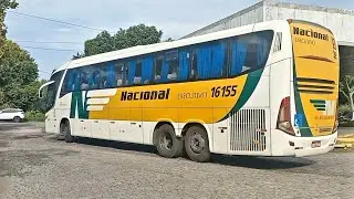 MOVIMENTAÇÃO DE ÔNIBUS NA RODOVIÁRIA DE CAMPOS DOS GOYTACAZES | NACIONAL, ÁGUIA BRANCA, 1001, BRASIL