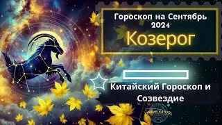 ♑️Козерог - гороскоп на Сентябрь 2024 года. От Юлии Капур