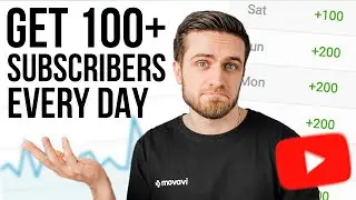 How to Get 100 Subscribers on Youtube Every Day? FASTEST/BEST WAY to grow your Youtube channel