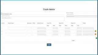 Invoice System Using Jquery PHP Mysql and Bootstrap - 5