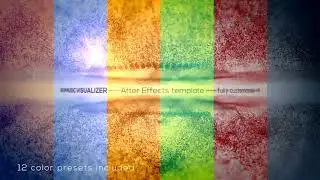 Audio Spectrum Music Visualizer | After Effects template