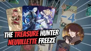 Stall-ish Combo Deck, Treasure Neuvillette Freeze | Genshin Impact TCG