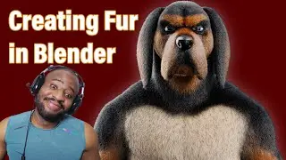 I Discorved a Fast way to Create FUR in Blender 4.1