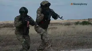 Военнослужащие Абайского гарнизона провели тренировки по ведению траншейных боев