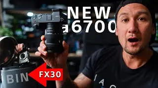 Sony A6700 vs Sony FX30- I CHOSE THIS ONE...