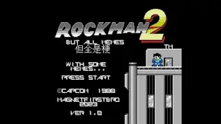 Mega Man Hack Longplay - Rockman 2: But all memes