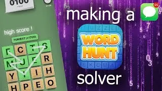 Hacking the GamePigeon Wordhunt Game To Win Every Time