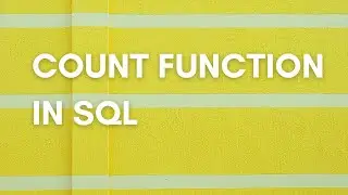 Count Aggregate Function In SQL | Aggregate Function Count In SQL With Example