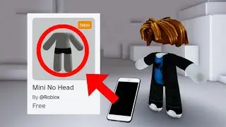 HURRY! GET FREE MINI PLUSHIE, FREE HEADLESS & 10 FREE CUTE & COOL ITEMS ROBLOX!😳🤑 (MOBILE 2024!)