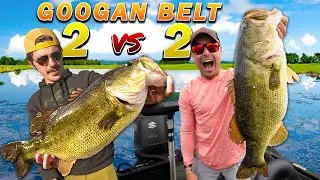 The BIGGEST GOOGAN TOURNAMENT EVER! ( Giant Bass CAUGHT )