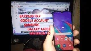 udalit google akaunt samsung GALAXY A40(5f)