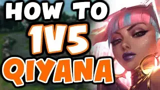 CHALLENGER QIYANA SHOWS YOU HOW TO 1V5 | HARD CARRY - League of Legends