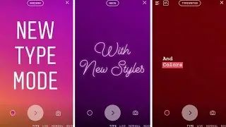 How to Use Instagram New Type-Only Mode Feature For Stories | Instagram Adds Text-Only to Stories