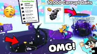 OMG! 🤩🥳 I CAUGHT *HUGE CORRUPT OCTOPUS* with 10,000 CORRUPT BAITS in Pets GO!