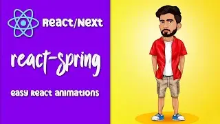 react-spring | Animations in React js and Next js | useSpring Hook | Animated