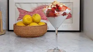 Welcome Spring With This No-Bake Strawberry Basil Fool