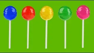 Lollipops Finger Family Nursery Rhyme #1 🍭🍭