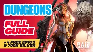 ⚔️🔥Raid Shadow Legends Dungeons Guide: Spider, Fyro, Minotaur BEST Tactics & Dungeon Teams⚔️