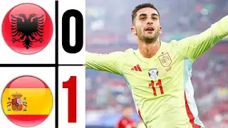 Albania vs Spain UEFA EURO 2024 | Ferran Torres Goal ✓ Albania vs España UEFA EURO