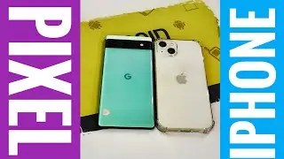 Тест камер Pixel 6a VS Iphone 13.