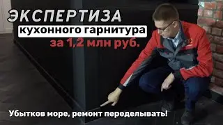 Экспертиза Кухонного Гарнитура за 1 200 000 рублей!!! Убытков более 100 т.р. за Ремонт под Переделку