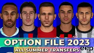 PES 2017 Option File V4 | Full Transfer Summer