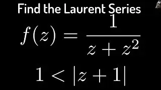 Laurent Series Harder Example