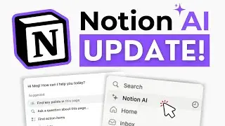 NEW Notion AI Update: Everything You Need To Know!