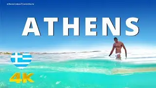 Greek Caribbean: the naturist beach of PIKPA -  Athens Riviera, Voula Greece | 4K snorkeling