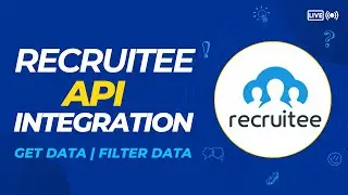 Recruitee API Integration | Get all the APIs | Filter the data by status or created date