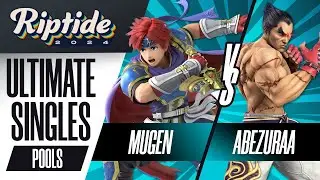 Mugen (Roy) vs abezuraa (Kazuya) - Riptide 2024 - Ultimate Singles - R2 Pools