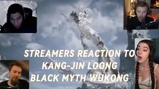 Black Myth Wukong - Streamers Reaction To Kang-Jin Loong Boss