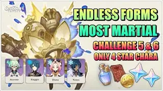 Endless Forms Most Martial, Challenge 5 & 6 - Genshin Impact