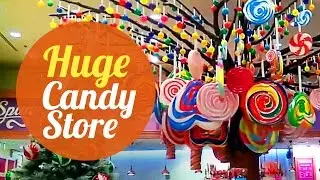 Millions of candies in one of the world’s biggest the candy store!