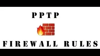 EdgeMAX - EdgeRouter - Ubiquiti Networks EdgeRouter PPTP Server Firewall Rules