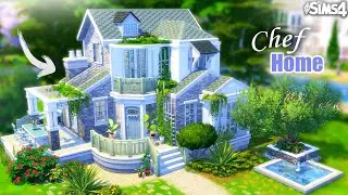 CHEF'S COUNTRY HOME 👩🏻‍🍳🍜🍽️  SIMS 4  + 3 BEST TIPS for your house (No CC)