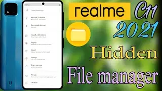 Realme C11 2021 Hidden File manager Settings||