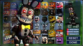 Adventure FNaF 4 Nightmare, but its Spring Bonnie! (FNaF World Mods)