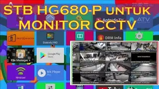 Jadikan STB HG680-P untuk Monitor CCTV